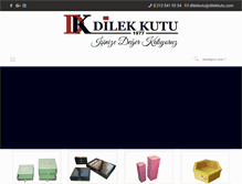 Tablet Screenshot of dilekkutu.com